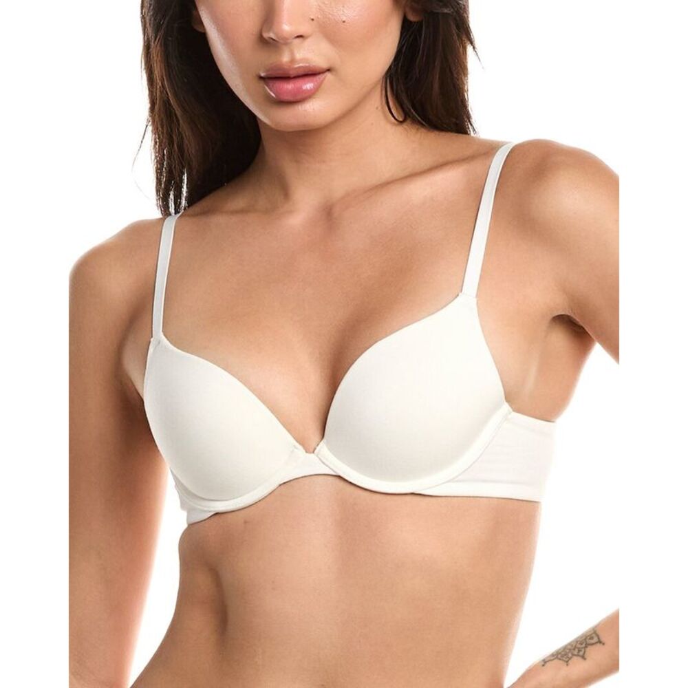 Florence By Mills Womens Softie Push-Up Bra, White
